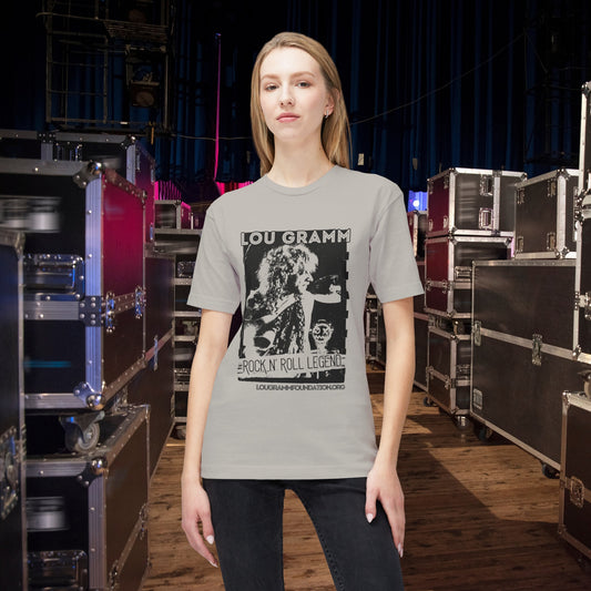 2024 Rock Legend Lou Gramm Unisex Midweight T-shirt, Made in US