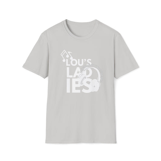 Lou's Ladies white logo Softstyle T-Shirt