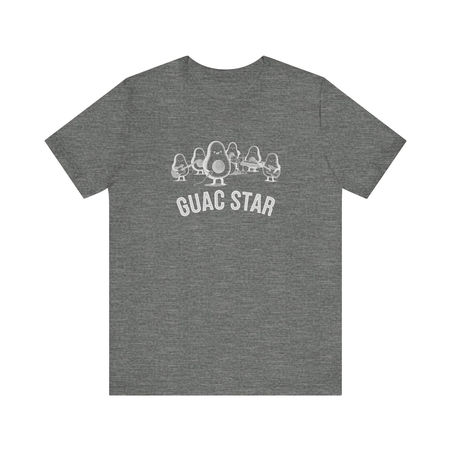 Guac Star Dark Unisex Jersey Short Sleeve Tee