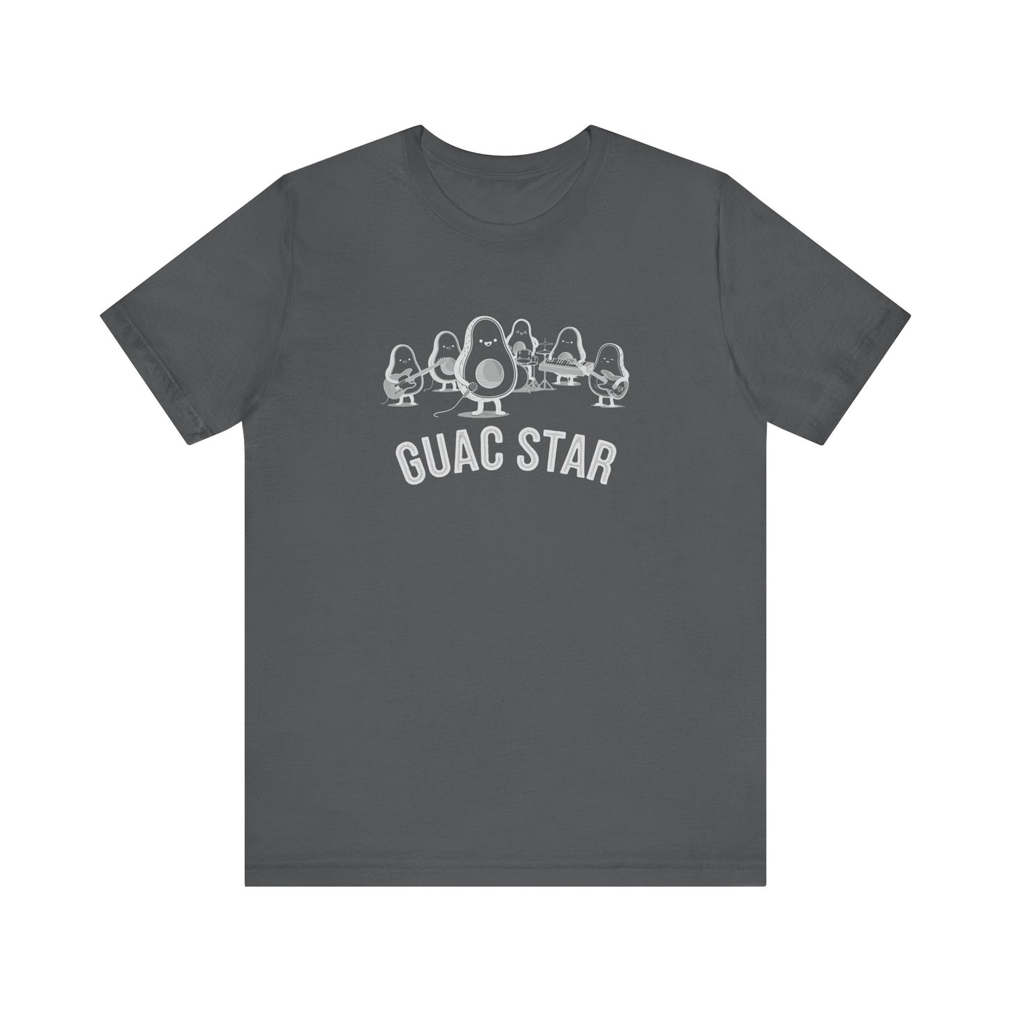 Guac Star Dark Unisex Jersey Short Sleeve Tee