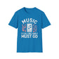 Music Is Calling Unisex Softstyle T-Shirt