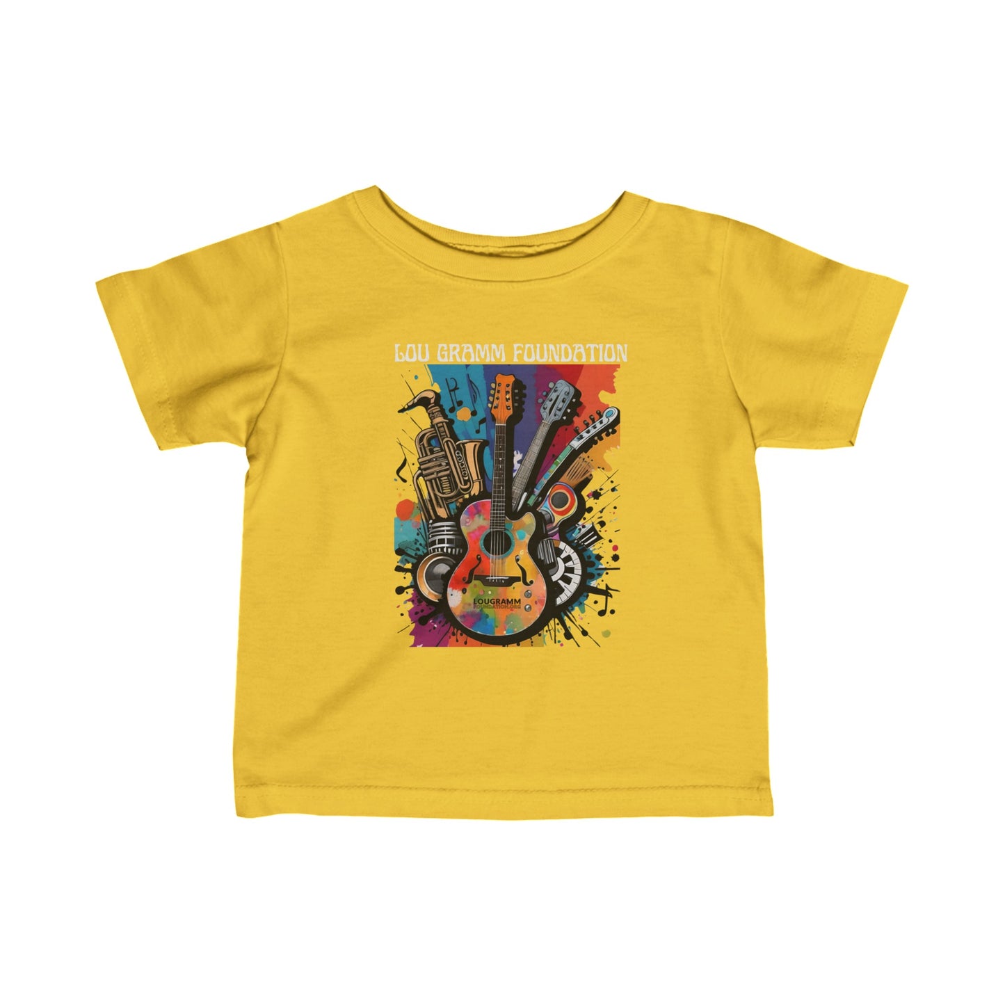 Lou's littlest fan - Baby/Toddler sized Music Matters shirt