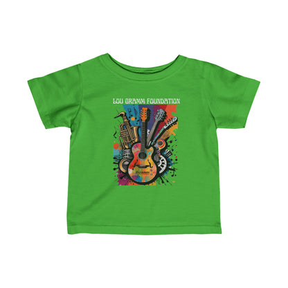 Lou's littlest fan - Baby/Toddler sized Music Matters shirt