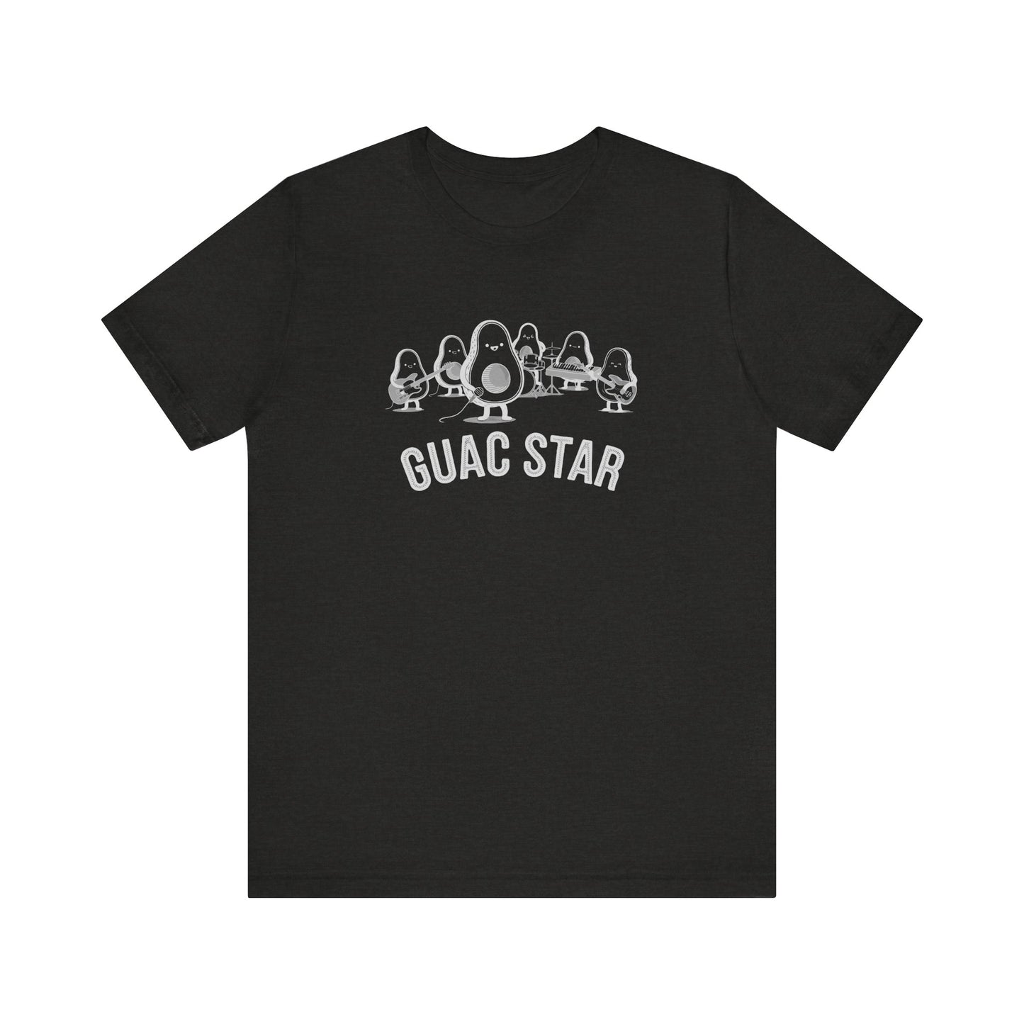 Guac Star Dark Unisex Jersey Short Sleeve Tee