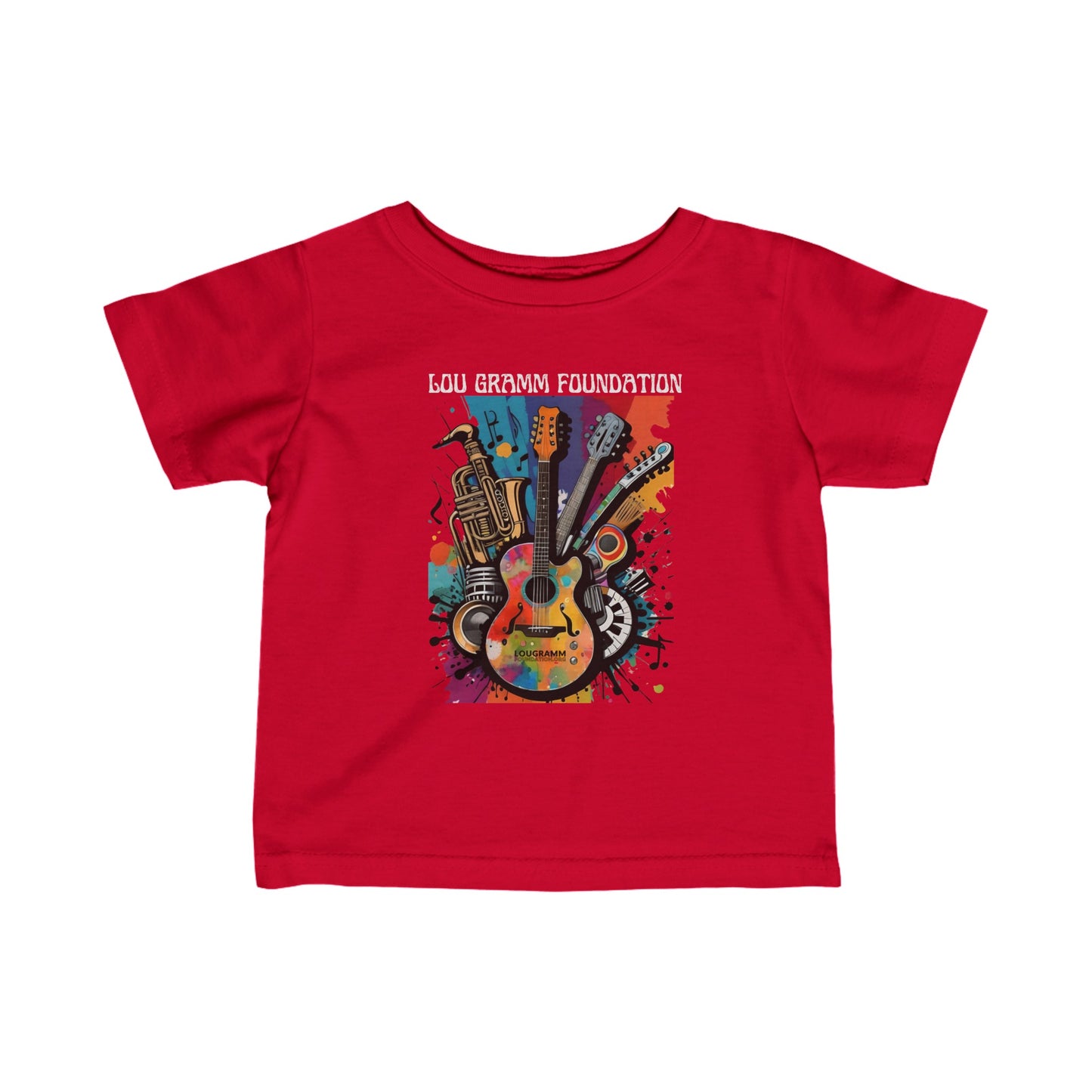 Lou's littlest fan - Baby/Toddler sized Music Matters shirt