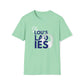 Lou's Ladies (Blue logo) Softstyle T-Shirt