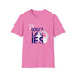 Lou's Ladies (Blue logo) Softstyle T-Shirt