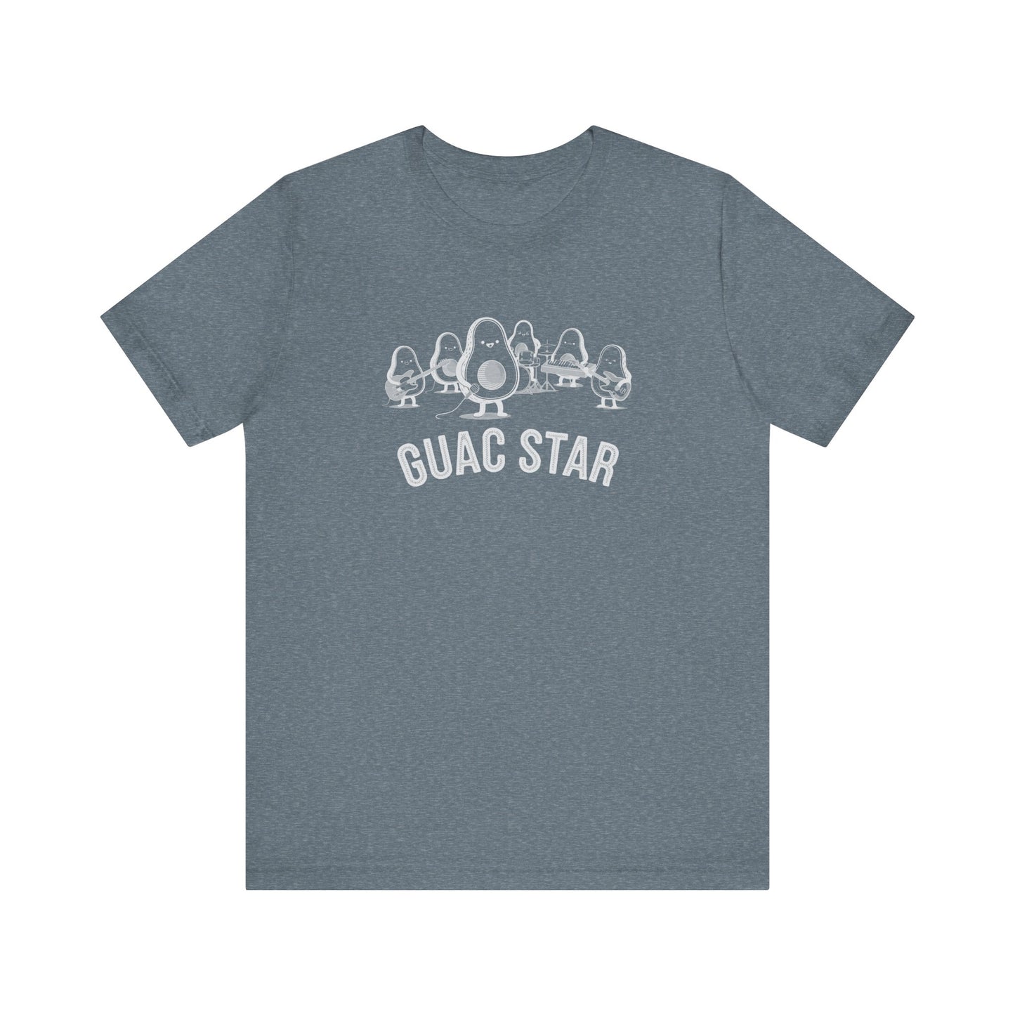 Guac Star Dark Unisex Jersey Short Sleeve Tee