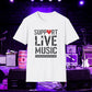 Support Live Music - Unisex Softstyle T-Shirt