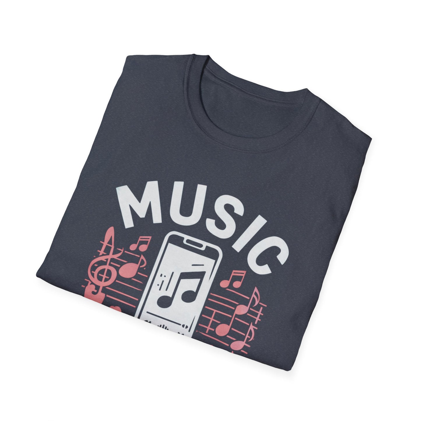 Music Is Calling Unisex Softstyle T-Shirt