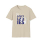 Lou's Ladies (Blue logo) Softstyle T-Shirt