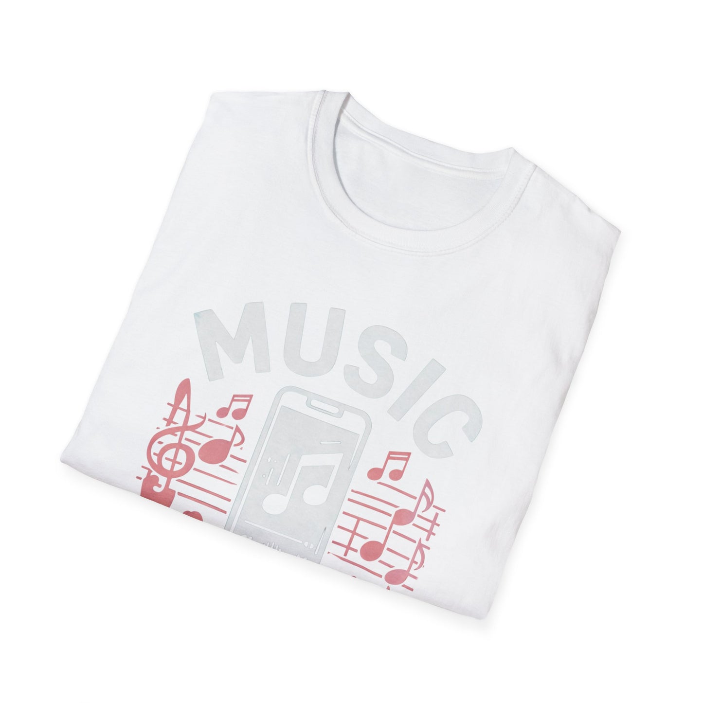 Music Is Calling Unisex Softstyle T-Shirt