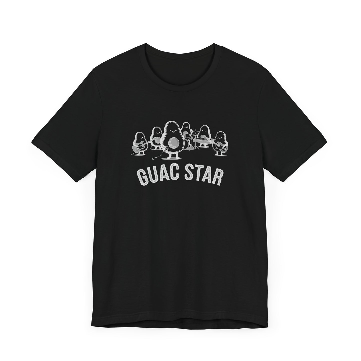 Guac Star Dark Unisex Jersey Short Sleeve Tee