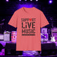 Support Live Music - Unisex Softstyle T-Shirt