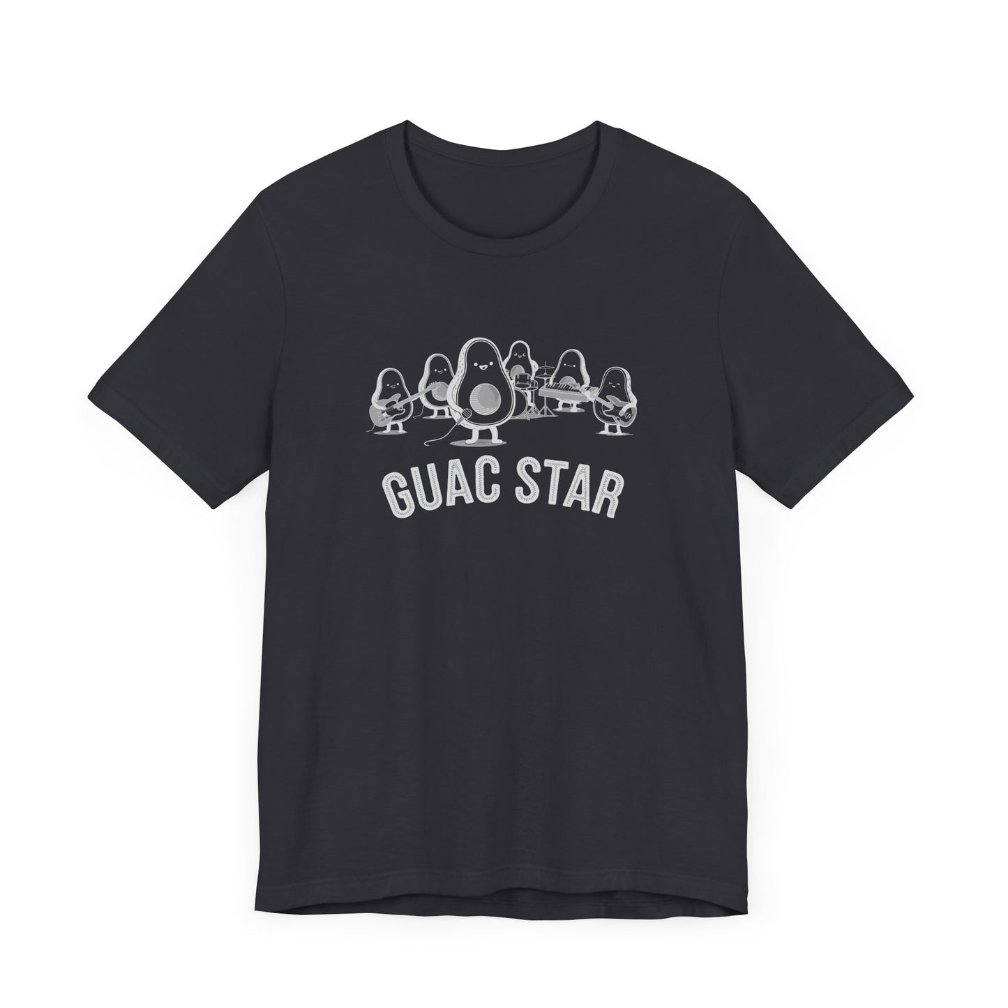 Guac Star Dark Unisex Jersey Short Sleeve Tee