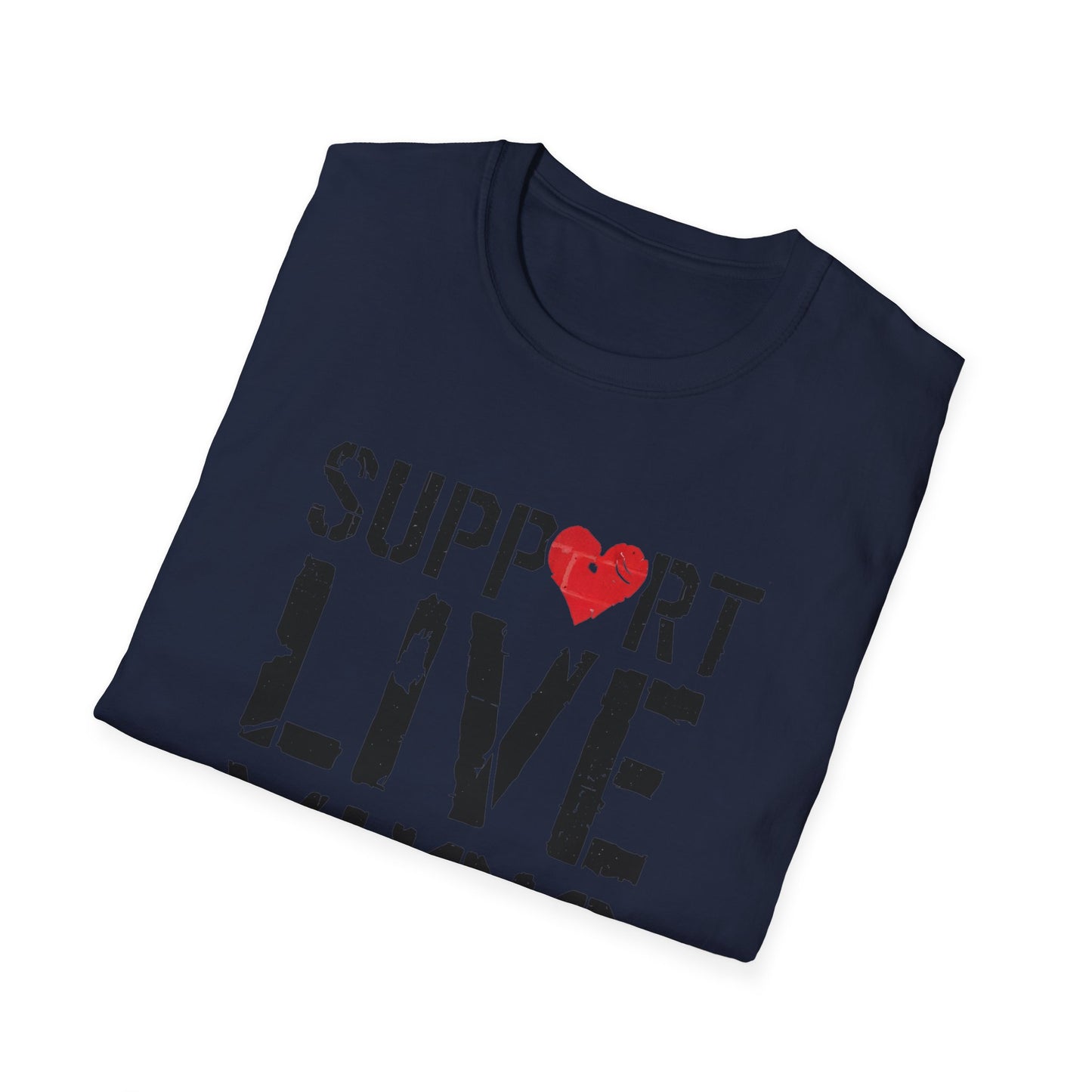 Support Live Music - Unisex Softstyle T-Shirt