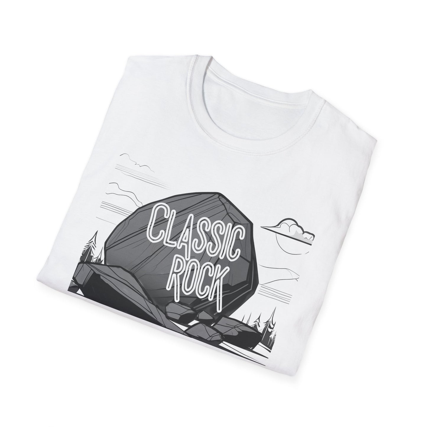 Classic Rock Unisex Softstyle T-Shirt